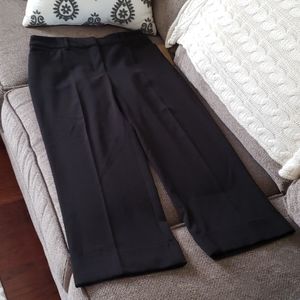 i.e. black cropped dress pants with cuffed hems